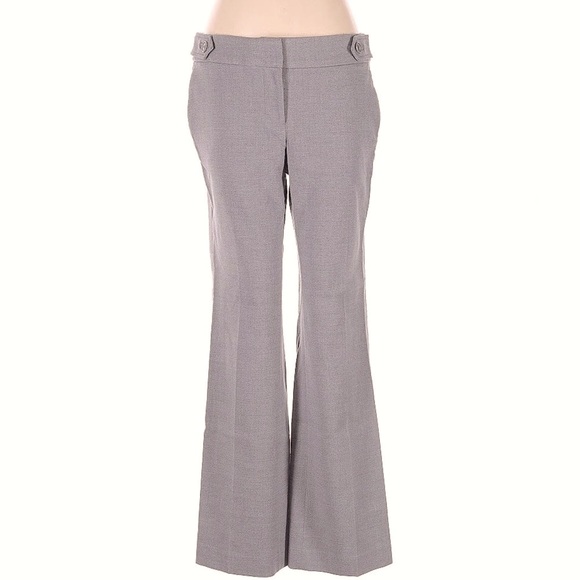 The Limited - Cassidy Fit Gray Flare Dress Pants
